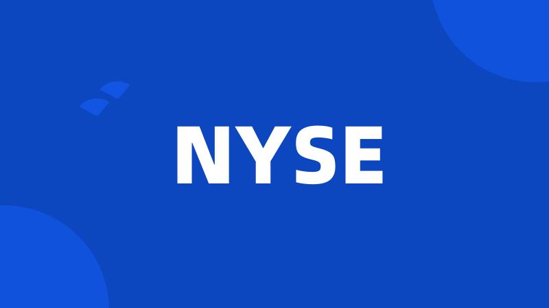 NYSE