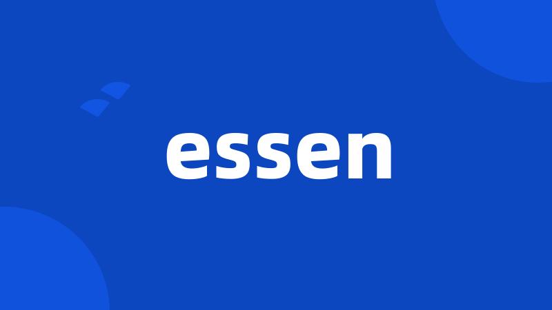 essen