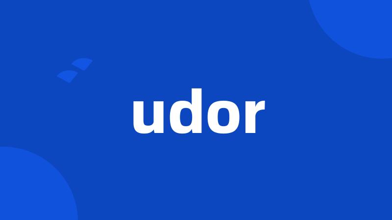 udor