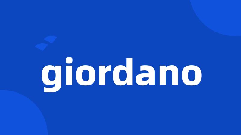 giordano