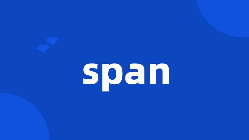 span