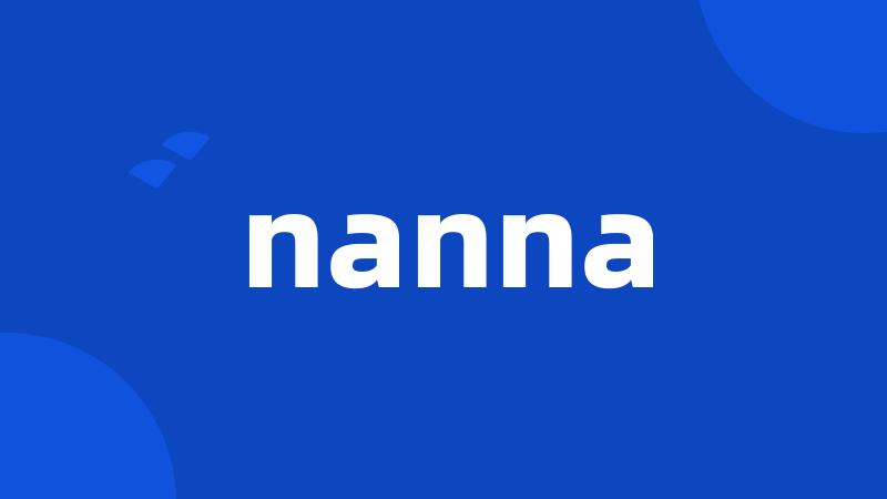 nanna