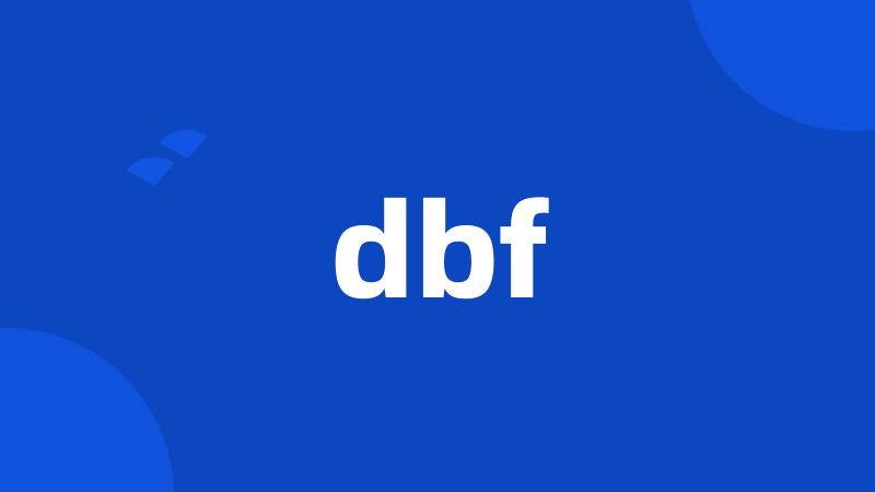 dbf