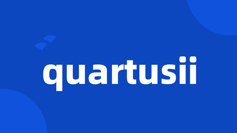 quartusii