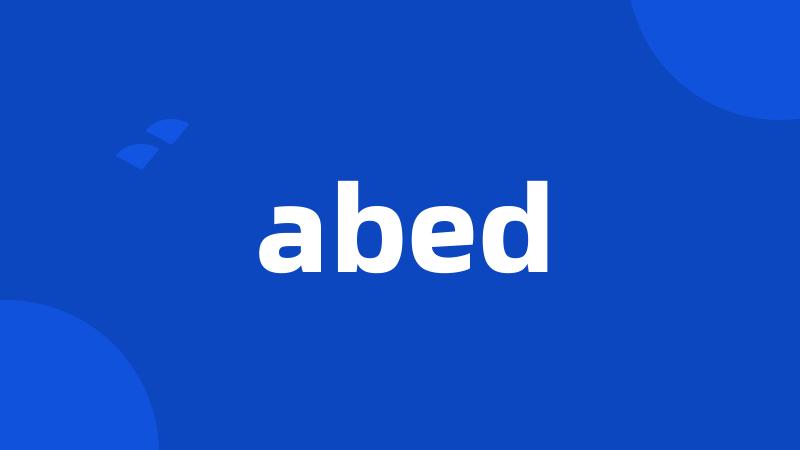 abed