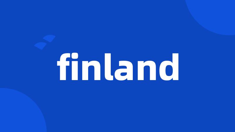 finland