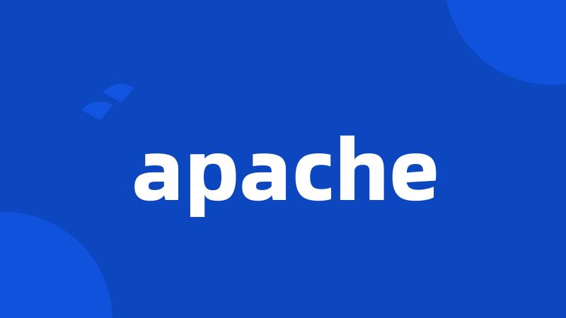 apache