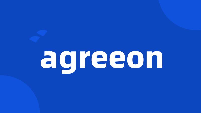 agreeon