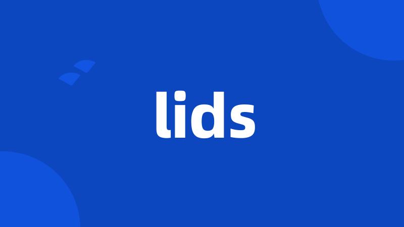 lids