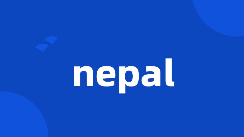 nepal