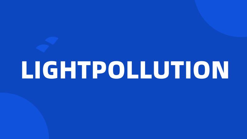 LIGHTPOLLUTION