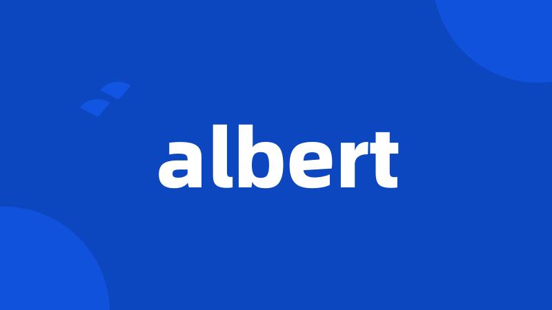 albert