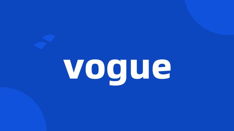 vogue