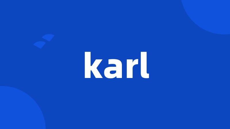 karl