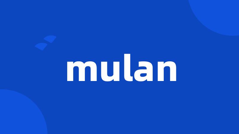 mulan