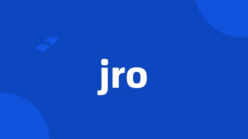 jro