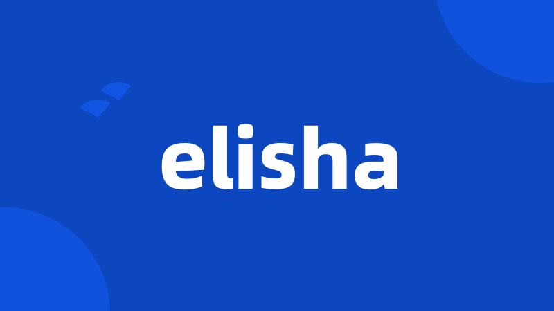 elisha