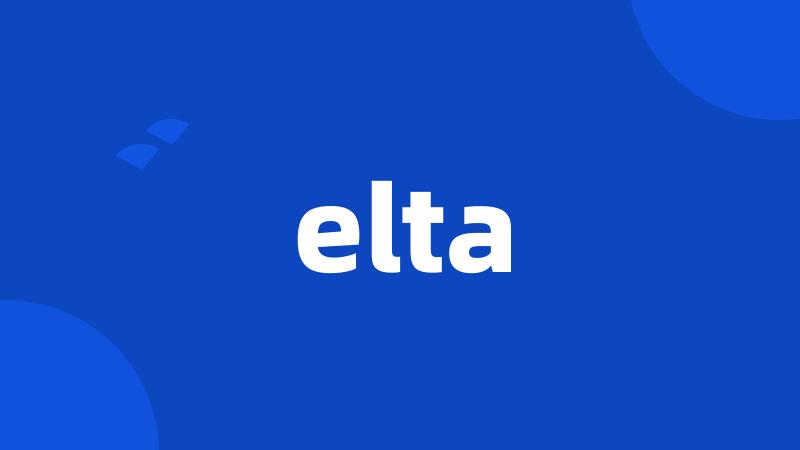 elta