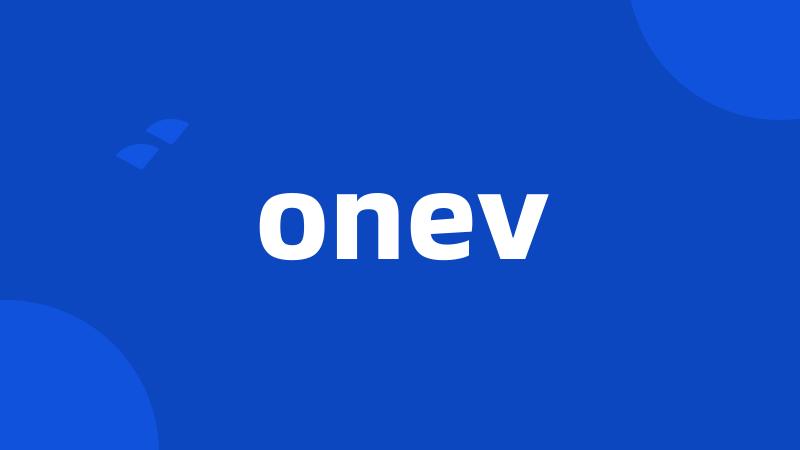 onev