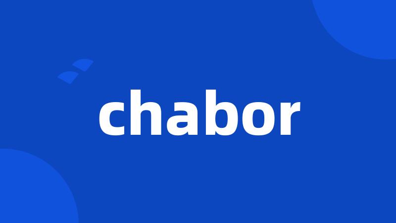 chabor