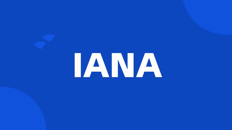 IANA