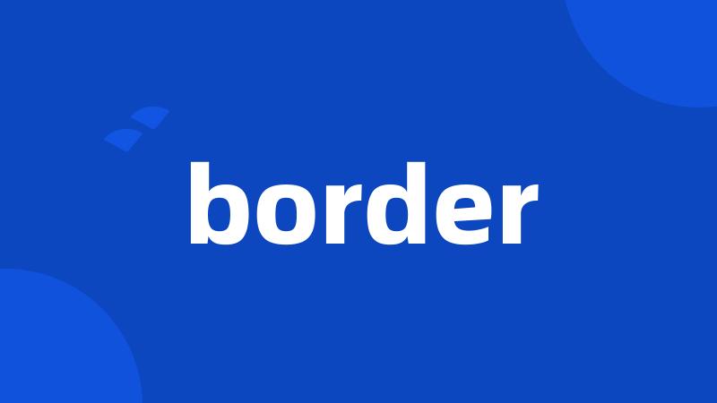 border