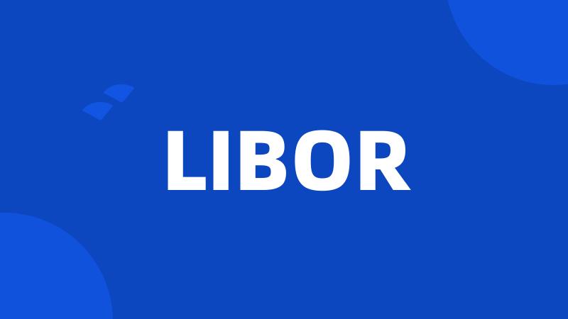 LIBOR