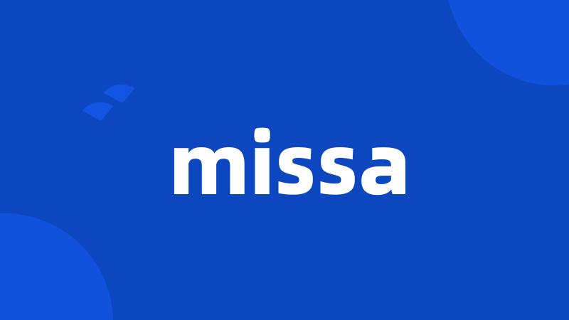 missa