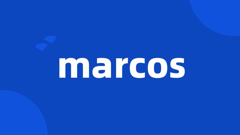 marcos