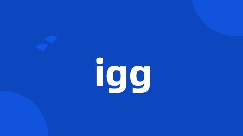 igg