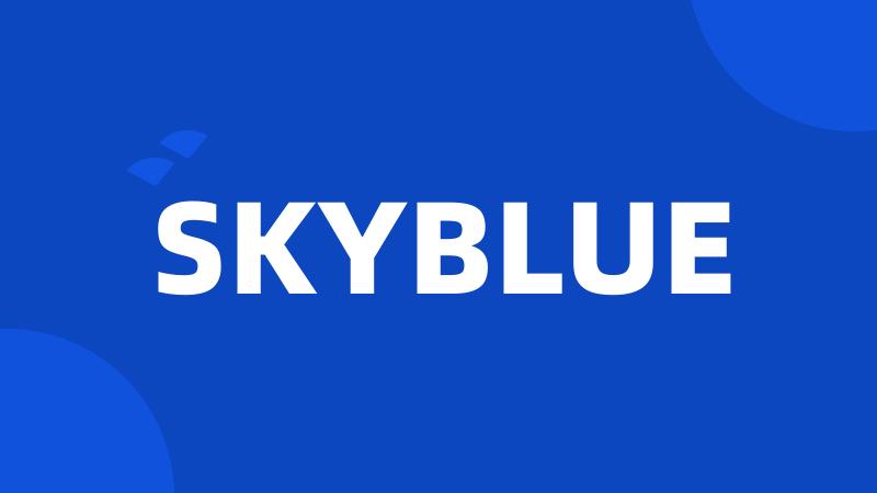 SKYBLUE