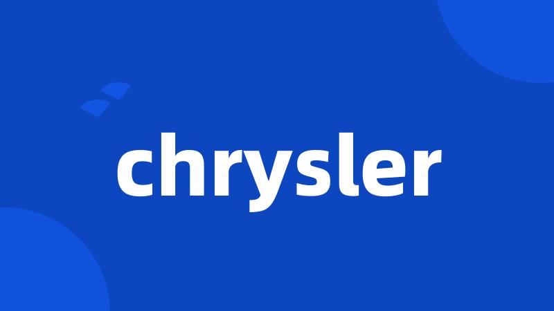 chrysler