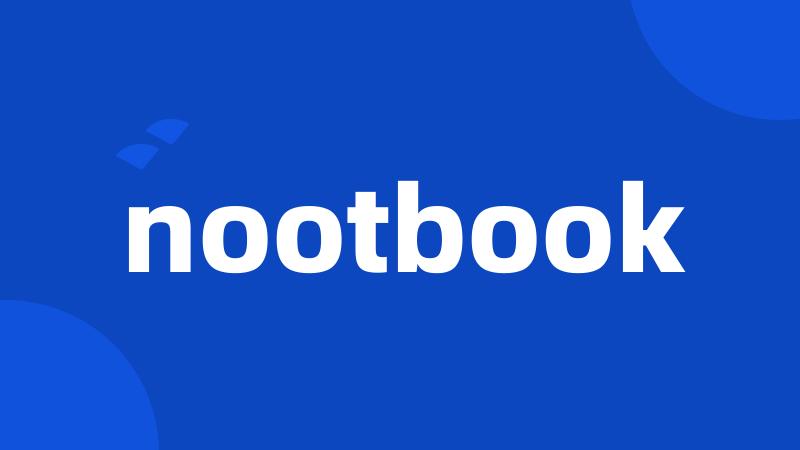 nootbook
