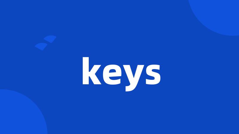 keys