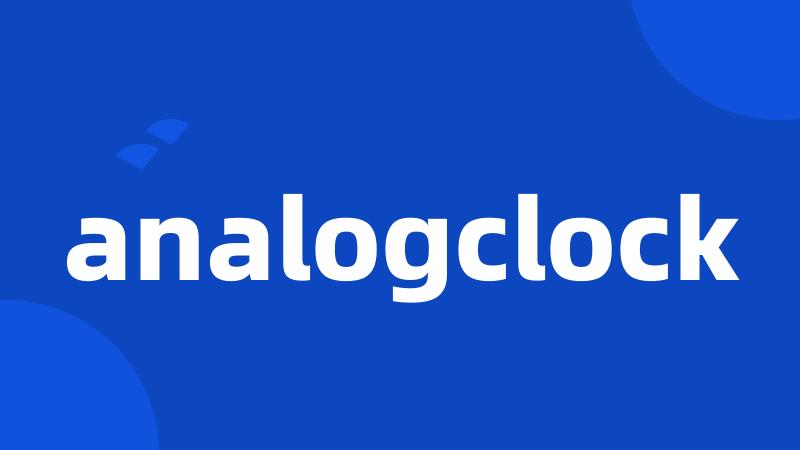 analogclock