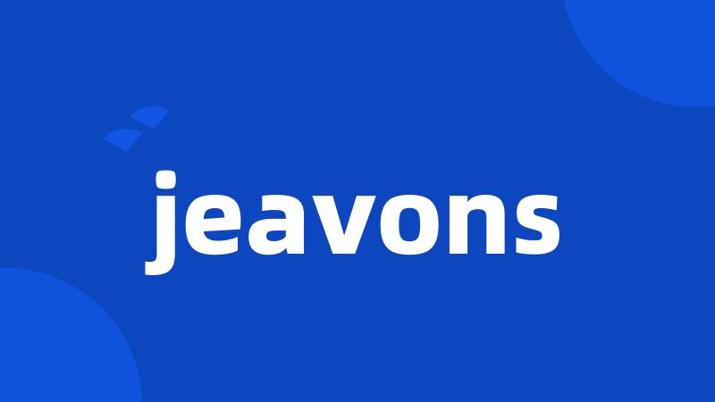 jeavons