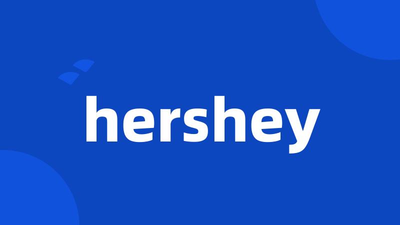 hershey