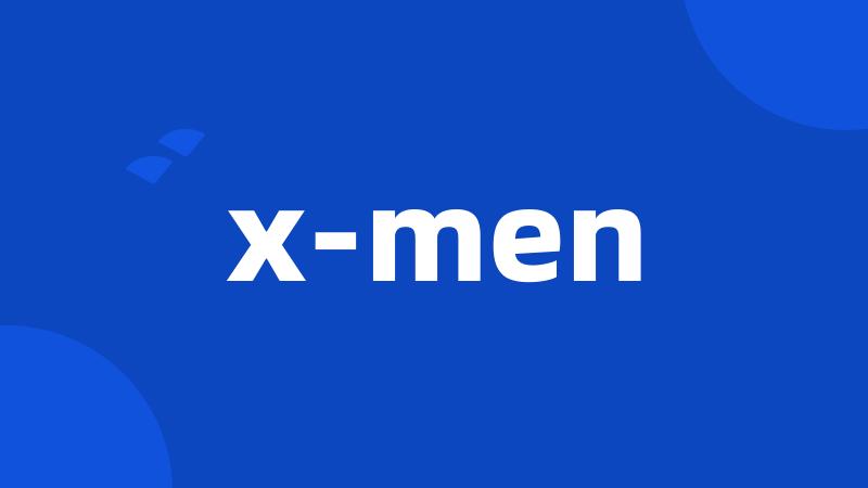 x-men