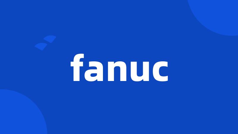 fanuc