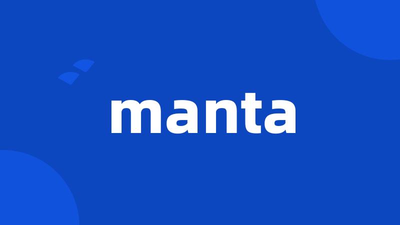 manta