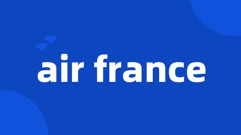 air france