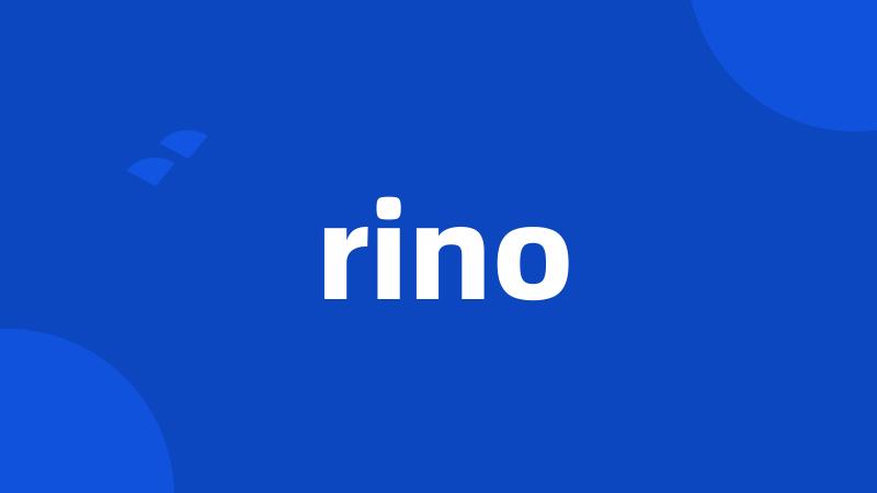 rino