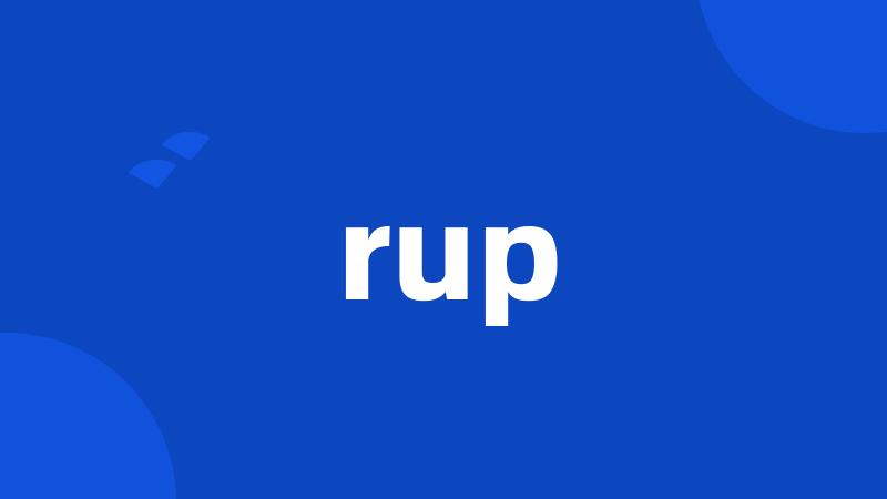 rup