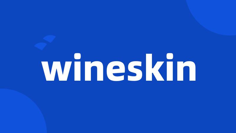 wineskin