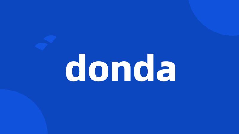 donda