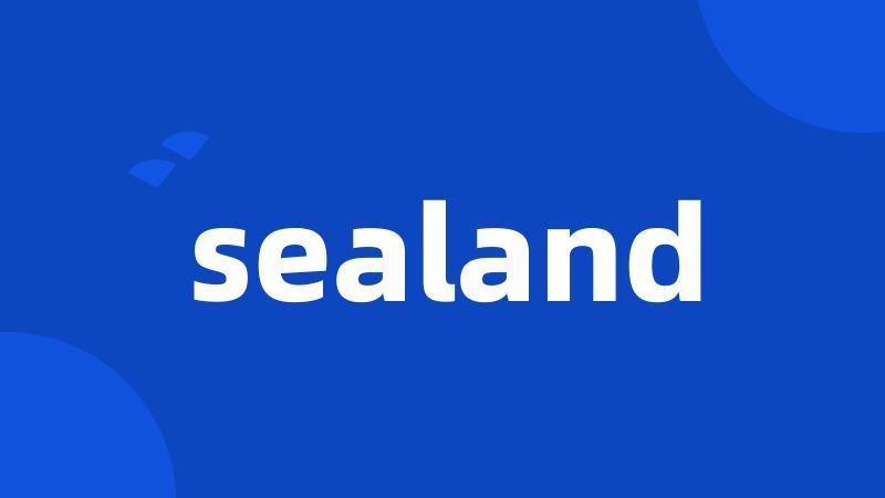 sealand