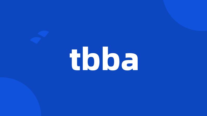 tbba