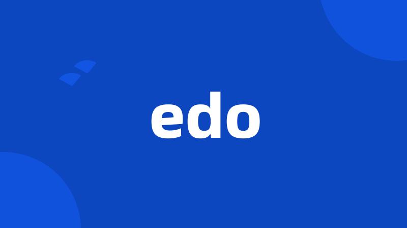 edo