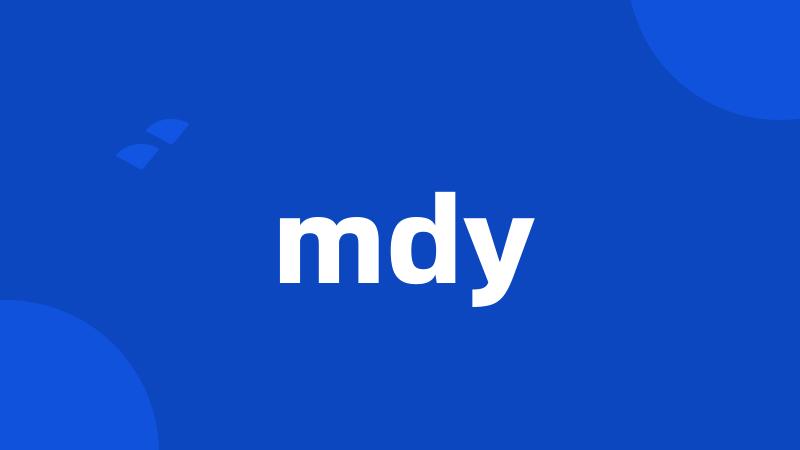 mdy