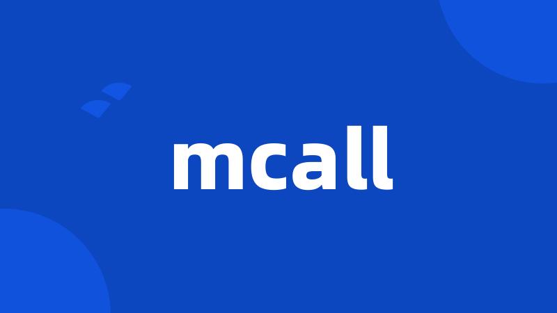 mcall